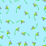 floral πρότυπο άνευ ραφής  χρωματισμένο χέρι δαμάσκηνο τουλιπών Φωτεινή απεικόνιση watercolor  κίτρινο μπλε υπόβαθρο λουλουδιώ διανυσματική απεικόνιση floral πρότυπο άνευ ραφής  χρωματισμένο χέρι δαμάσκηνο τουλιπών Φωτεινή απεικόνιση watercolor  κίτρινο μπλε υπόβαθρο λουλουδιώ διανυσματική απεικόνιση